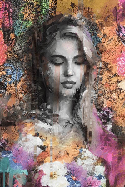 inspiración para retratos artísticos modernos ile ilgili görsel